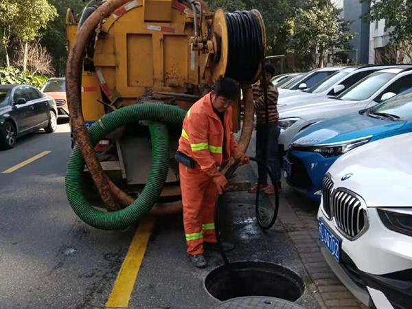 铁山排污管道清淤